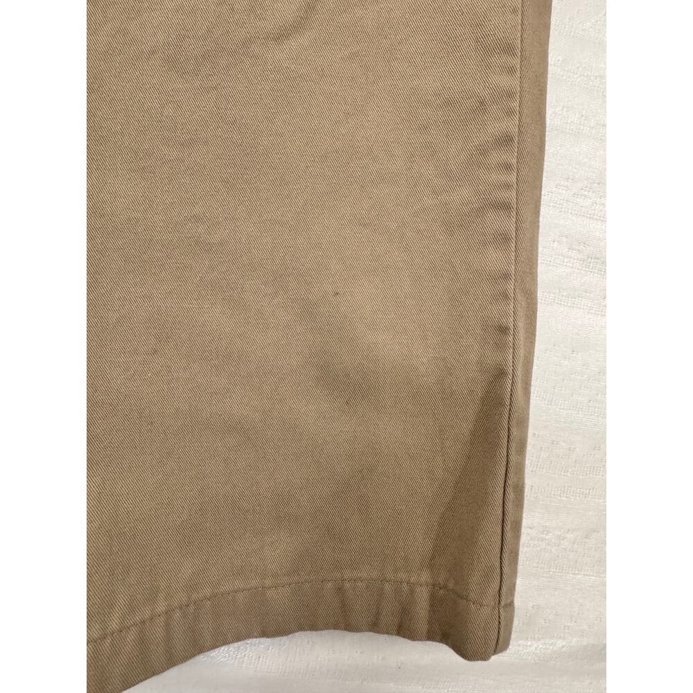 Ralph Lauren Sport Khaki Cotton Chino Straight Leg Pants Women’s 10 Tan Preppy - Picture 5 of 14